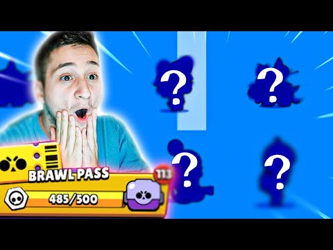 ყველაზე იღბლიანი გახსნები სეზონის ბოლოს - Brawl Stars 4 new brawler BOX OPENING